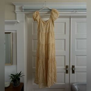 Billabong Yellow Floral Maxi Dress